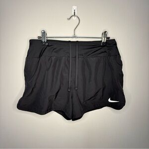 Nike Medium Women's Drifit Black Athletic Running Shorts